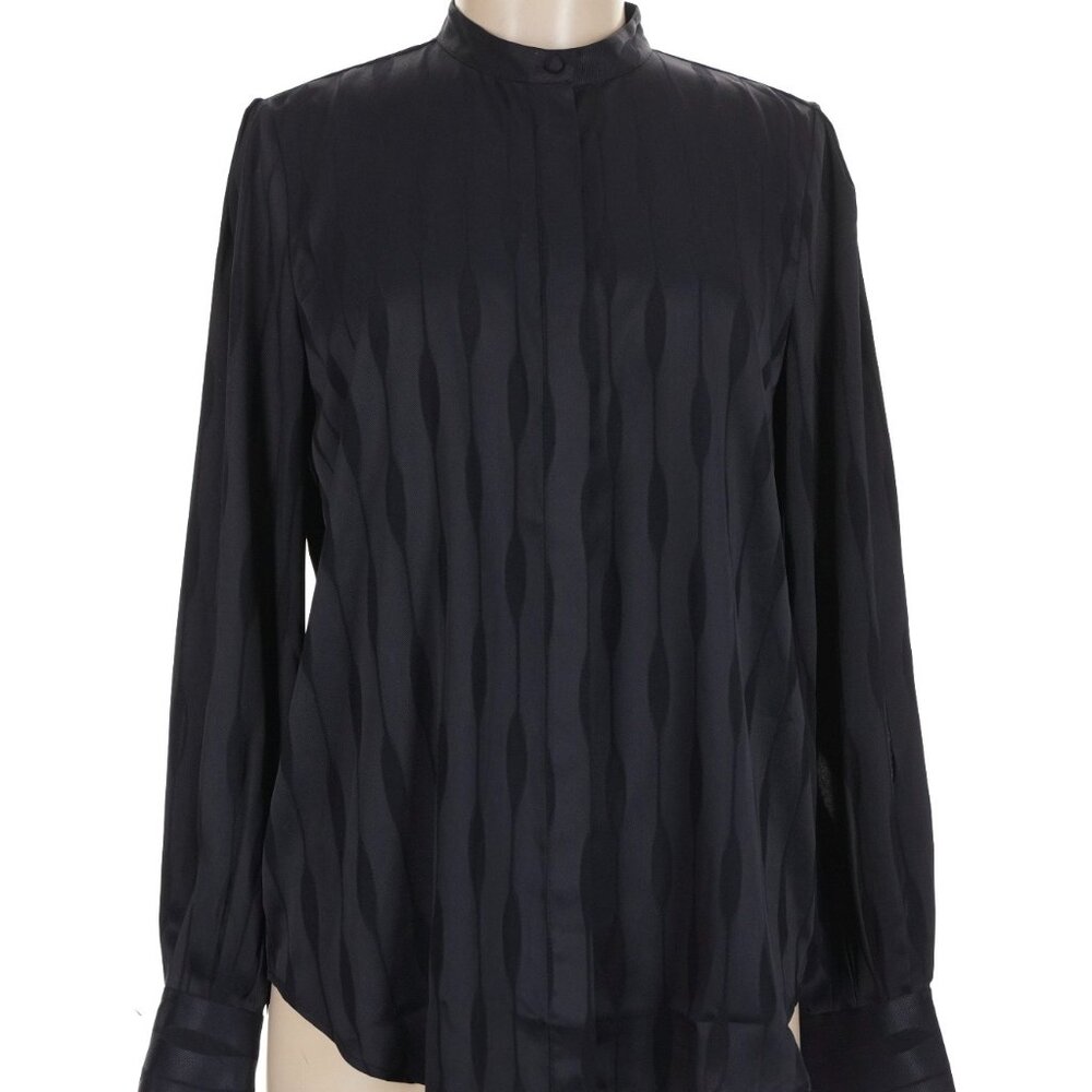 NWT Ann Taylor Size M long sleeve blouse - Picture 3 of 7